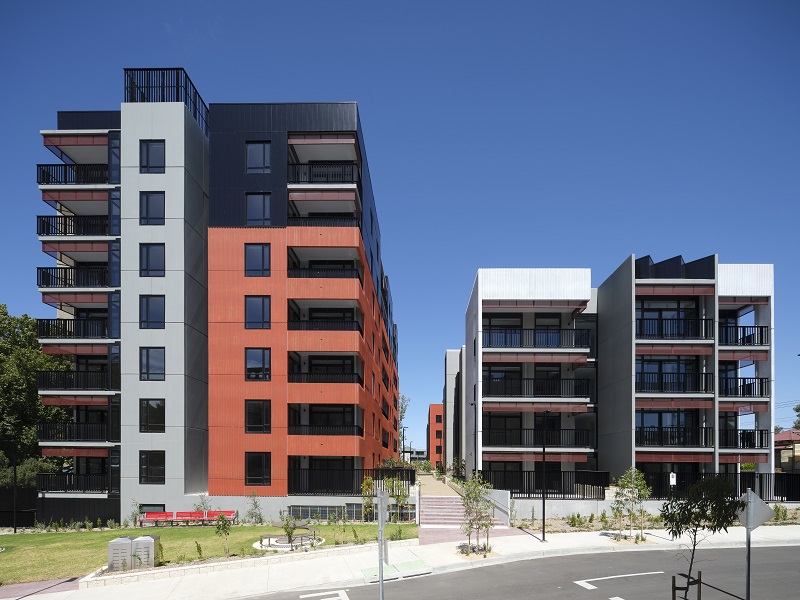 2 new apartment buildings